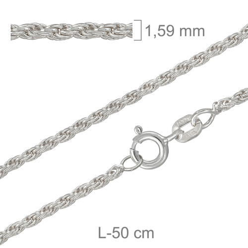 CORDONCILLO PLATA 40X50CM