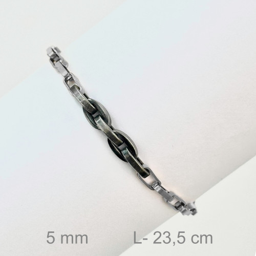 PULSERA ACERO 5MM